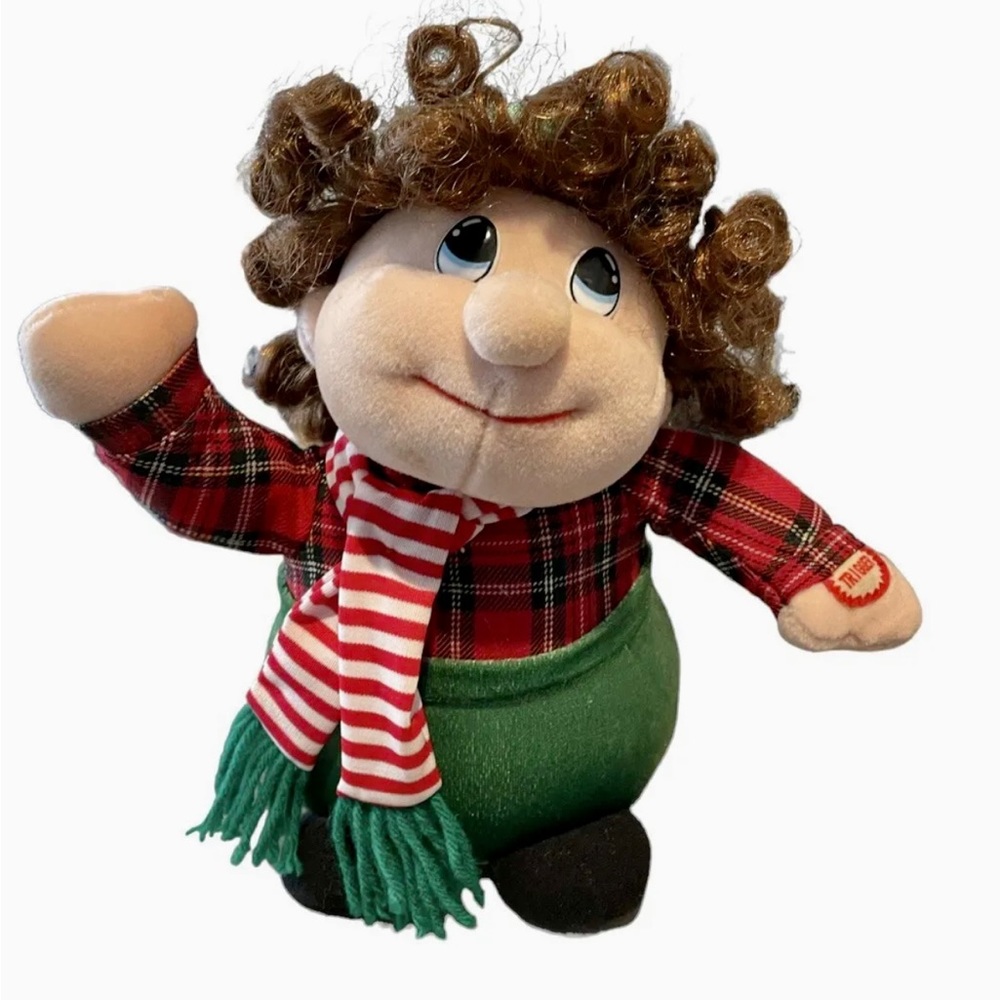 Vintage T L Toys Interactive Caroler Boy